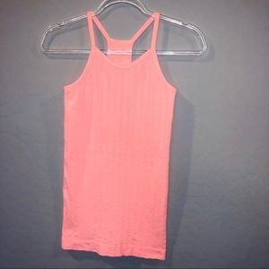 Athleta Peach Racerback Tank Top Extra Small C1